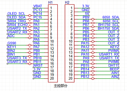 主控部分原理图