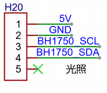 光照模块原理图